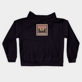 "Rick's" - TAN BORDER Kids Hoodie